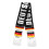 1Écharpe Football Polyester Noire Pour Supporters Matchs 5