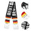 1Écharpe Football Polyester Noire Pour Supporters Matchs 6