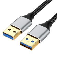 USB 3.0 Stecker auf Stecker Verlängerungskabel – Hochgeschwindigkeits-Datenübertragung für Festplatten und mehr 2 m