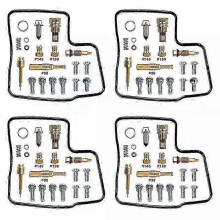 (Repair Kit) Applicable HONDA VF 1000 F VF1000F SC15 1984-1986 Carburetor Repair Kit & Float Parts 4sets-jc