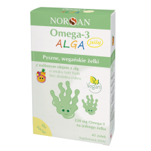 Norsan Omega-3 Alga Jelly 45 Żelek