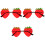 3Pièces Lunettes Fraise Pour Et Cosplay 2