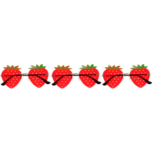 3Pièces Lunettes Fraise Pour Et Cosplay 2