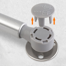 (2Pcs 80N) Latto Home Soft Close Gas Spring Lift Support for Cabinet Doors