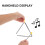 Triangle Percussieinstrument 6 Inch Voor Peuters Educatief Speelgoed 4