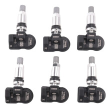 6Pcs Programmable TPMS Sensor 433MHz 315MHZ Tire Pressure Sensor Universal 2 in 1 For-Autel MX-Sensor Monitoring System