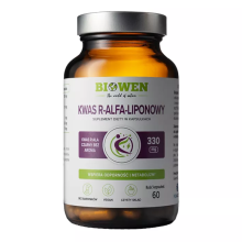 Biowen Kwas R-Alfa-Liponowy 60 Kapsułek