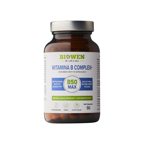 Biowen Witamina B Complex 90 Kaps.