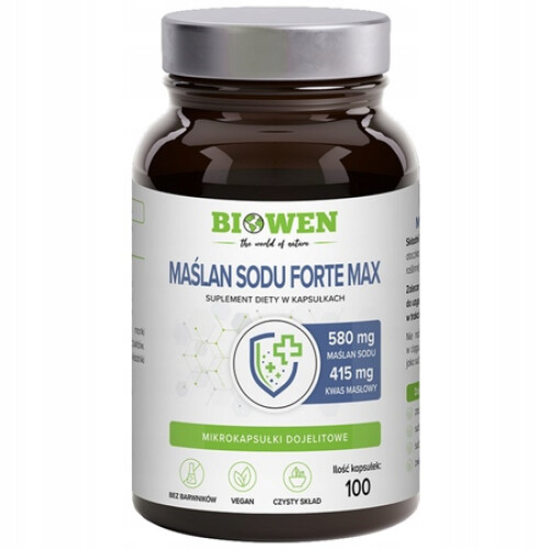 Biowen Maślan Sodu Forte Max 100 Kaps.