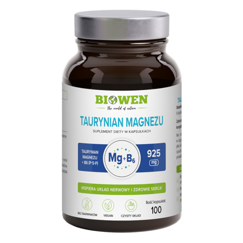 Biowen Taurynian Magnezu 100 Kaps.
