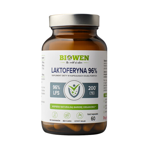 Biowen Laktoferyna 96% 60 Kaps.