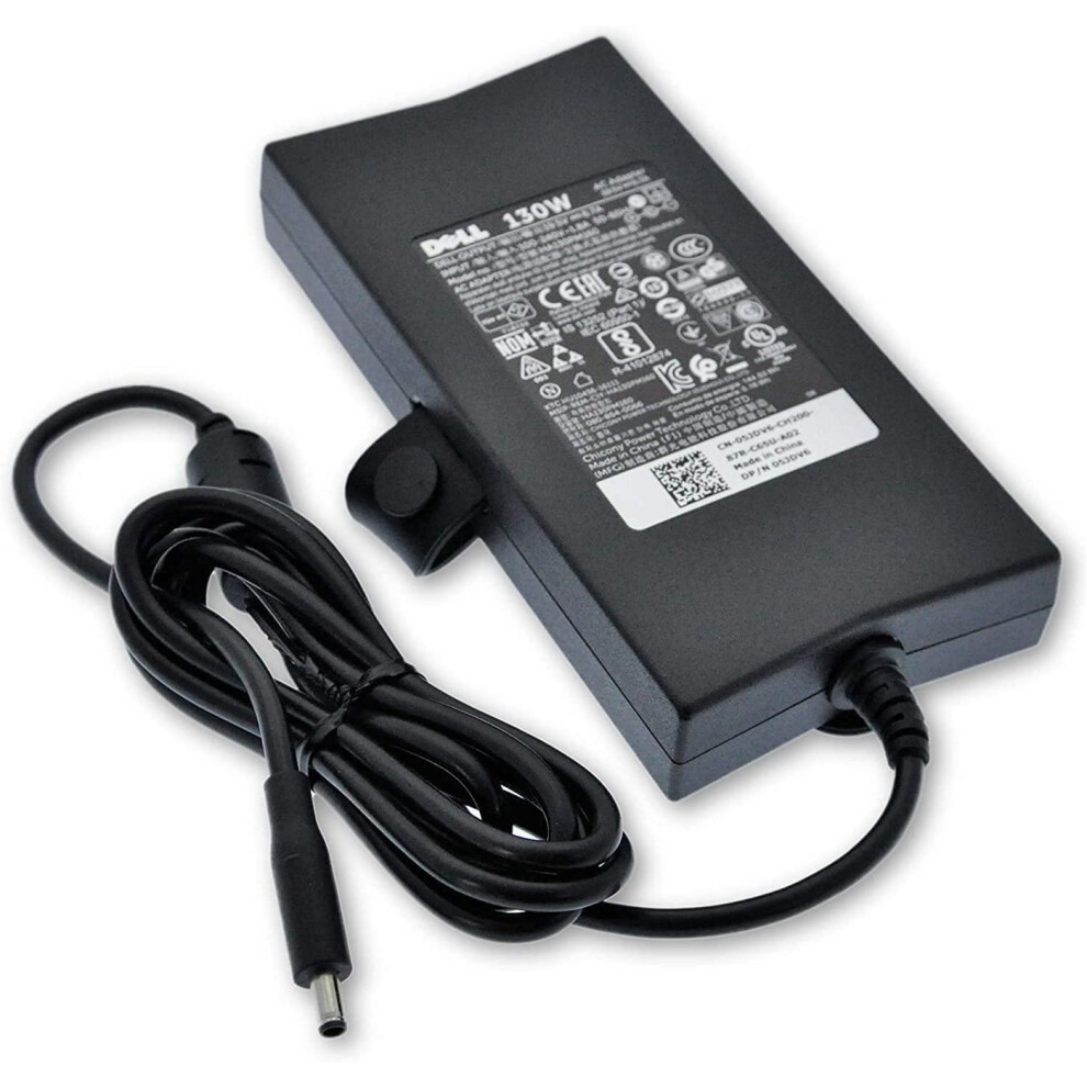 Dell Ac Adapter 130W 19.5V 3 Pin 4.5Mm C6 Power Cord Version 2 5715328195035