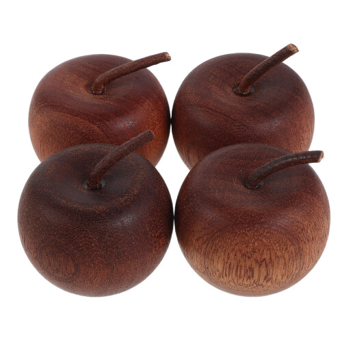 4St Passieve Diffuser in Fruitvorm Koffie Hout Voor Huis