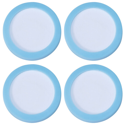 4St Aquarium Co2 Diffuser Disc Van Steen En Plastic, Hemelsblauw