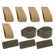 10St Multicolor Canvas Belt Keepers, Duurzame Lus Voor Riemdecoratie