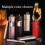 Cendrier créatif à tiroir portable avec porte-clés pour l'extérieur Black 5