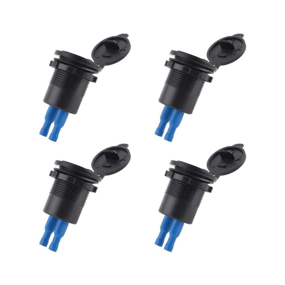 4X 12V-24V 48W Usb Outlet Waterproof Charger Socket Pd And Qc3.0 Usb Port With Led Voltage For Car Truck Cart 1370368231798