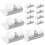 Windafsluiter Bevestiging Metaal 12-Pack 0,8 x 0,6 x 0,4 Inch 1