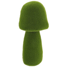 Groene Flock Paddenstoel Tuinornament Decoratie Voor Achtertuin