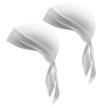 2St Witte Outdoor Wrap Cap Drogend Ademend Sportieve Pet