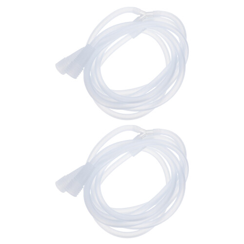 2St Flexibele Plastic Voor Vacuum Cupping En Zuurstofmachine Wit