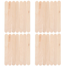 100St Khaki Craft Sticks En Lichtgewicht Voor Creaties