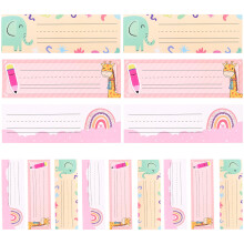 15 Labelstickers Voor Naam Student