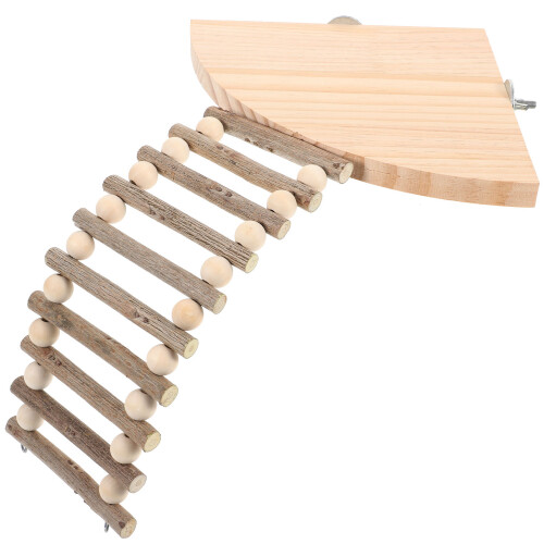 1 Set Hamsterkooi Platform Met Trap En Speelgoed