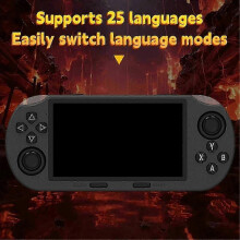 SF3000 Retro Handheld Game Console 4.5 Inch IPS Screen Games Machine Kids Wireless Mini Portabl