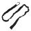 Polyester Kayak Peddel Leash Zwart Veiligheidskoord Elastisch 1