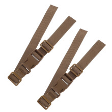 2St Verstelbare Borstband Rugzak Nylon Voor Khaki