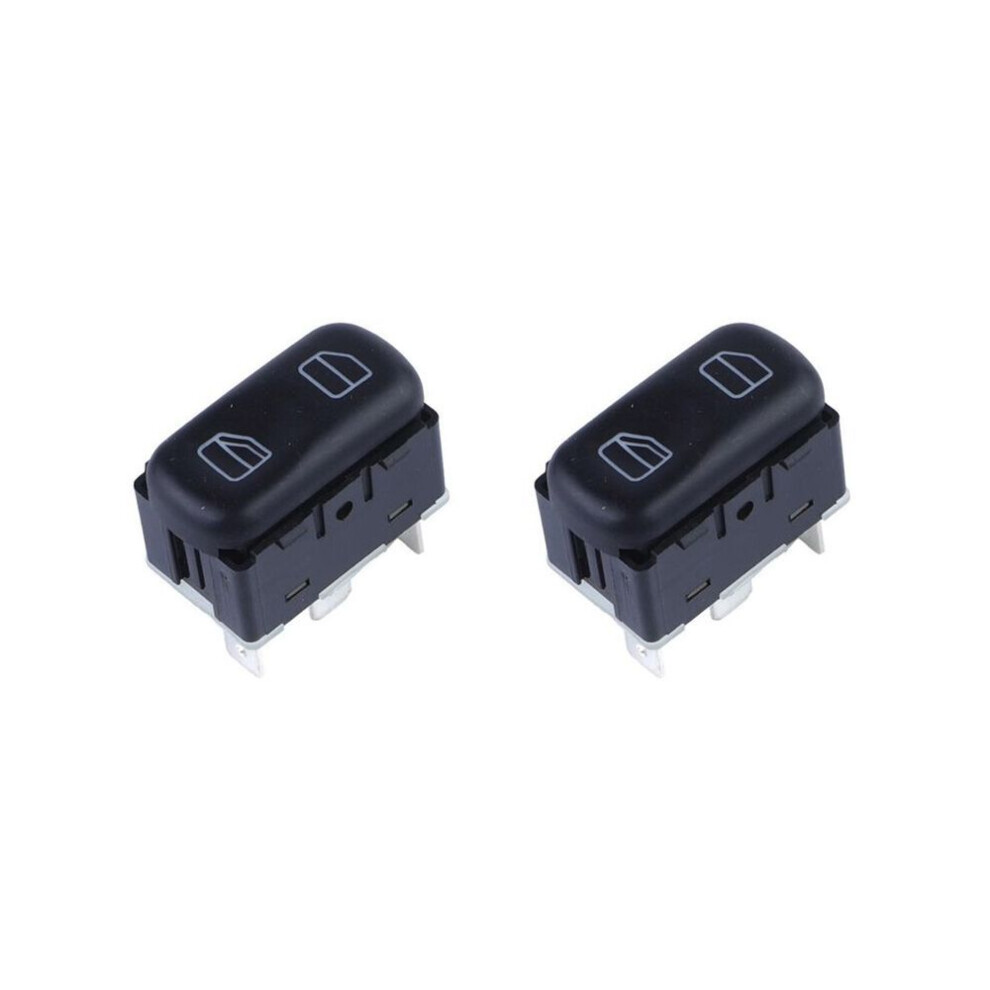 2X 0055453707 Power Window Control Button Car A0055453707 For Vito/Viano Sprinter W901 W902 W903 W904 Black 9158578873920