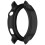 Capa Protetora Preta de PC com Design de Armadura Oca Compatível com Garmin Venu 4 45mm  45mm 6