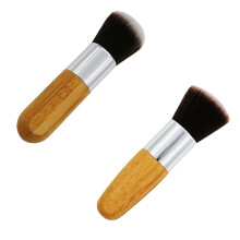 2St Make-Up Kwasten Set Silky Fondatie Cosmetische Tools
