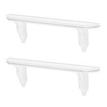 2 Stuks Poppenhuis Wandplank Mini Opbergaccessoire