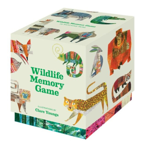 Wildlife Memory Game by Clare Youngs Paperback Book