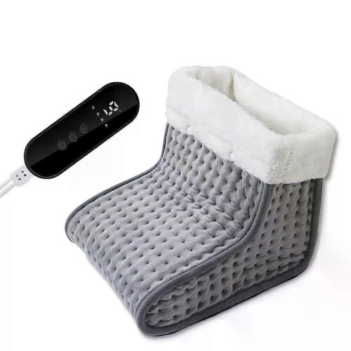 Electric Heated Foot Warmer Adjustable Temperature Heating Pad