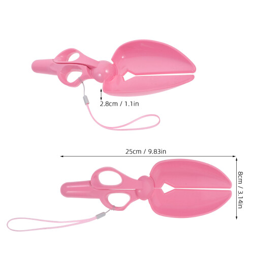 Slijtvaste Poepspaan Pink Abs 1 1