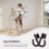 2 Stuks Binnenvoering Soeppan Verstelbare Ladder Voethaak 3