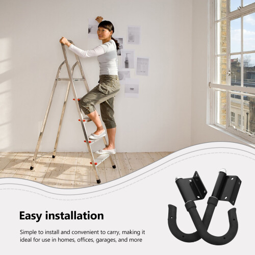 2 Stuks Binnenvoering Soeppan Verstelbare Ladder Voethaak 2