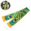 Groene Voetbal Fan Sjaal Polyester Voor Nationale Teamfeest 10