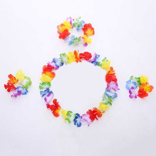 1Set Hawaii Hula Set Plastic Slinger Veelzijdig Feest 2