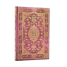 The Orchard Persian Poetry Mini Address Book Elastic Band Closure by P