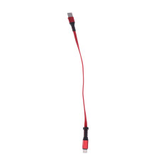 2.4A 30 Opladerkabel Met Kledenontwerp Type C Rood