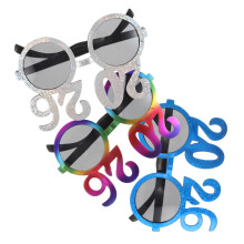 3 Stuks Nieuwjaarsbril Cijfervorm 2026 Happy New Year Feest Fotoprops