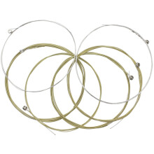 6St Brass Akoestische Gitaar Snaren Voor Folk Gitaar Kleur Mix