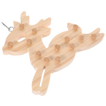 Hangend Speelgoed Hout Beige Huisdier Vogel Accessoire