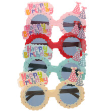 4 Stuks Verjaardagsfeest Bril Grappige Zonnebril Decoraties