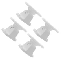 4St Nylon Deurstopper Kit T- Wit Voor Camper Rv Auto