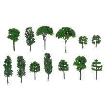 100 Stuks Modelbomen Kunstmatige Nepplanten Levensecht Groen